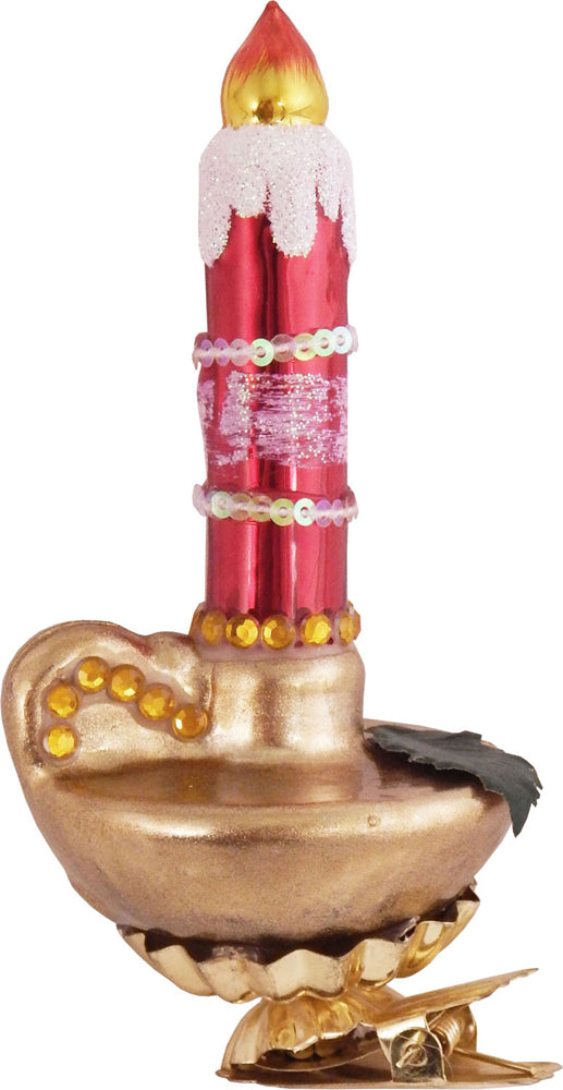5" (127mm) Candle Figurine Ornaments, 1/Box, 6/Case, 6 Pieces