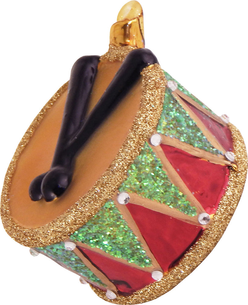 3" (76mm) Drum Figurine Ornaments, 1/Box, 6/Case, 6 Pieces