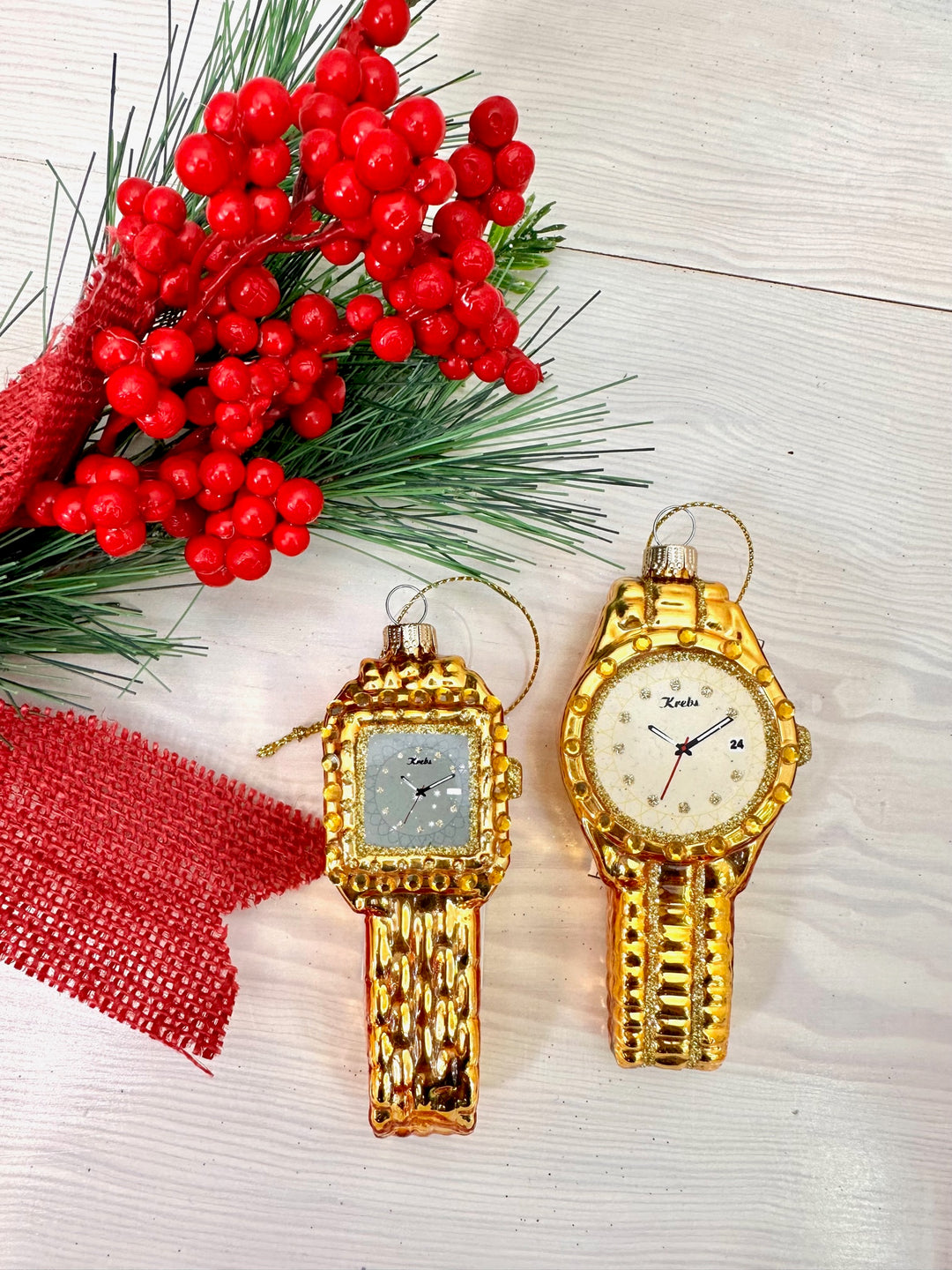 2 5/8" (67mm) Gold Mens and Ladies Wristwatch, Gold, 1/Box, 6/Case, 6 Pieces