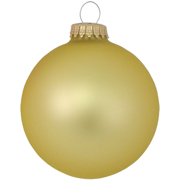 2 5/8" (67mm), Marine Logo Variety Set of Glass Ball Ornaments, 12/Box, 12/Case, 144 Pieces