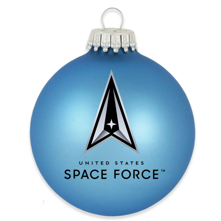 2 5/8" (67mm) Ball Ornaments, Space Force Variety Set, 12/Box, 12/Case, 144 Pieces