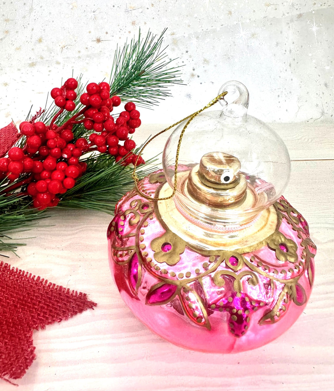 4 1/4" (108mm) Perfume Bottle Figurine Ornaments, 1/Box, 6/Case, 6 Pieces