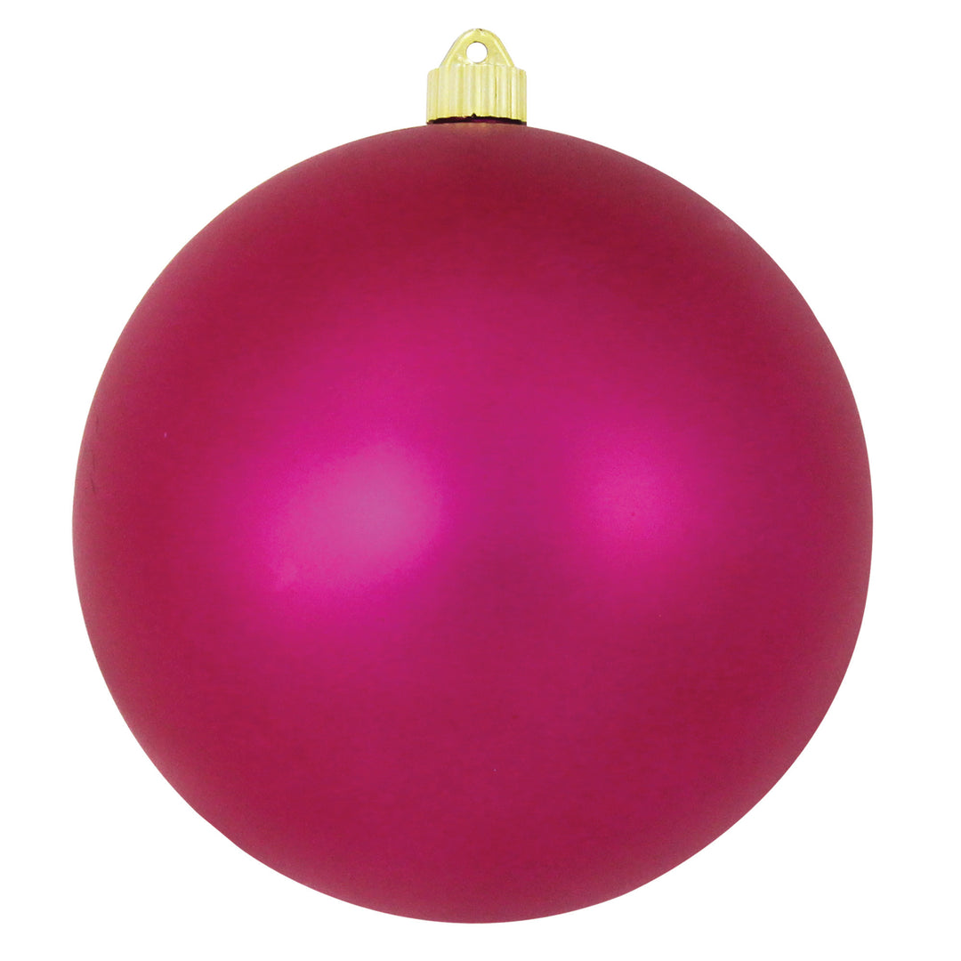 8" (200mm) Giant Commercial Shatterproof Ball Ornament, Glamour, Case, 6 Pieces