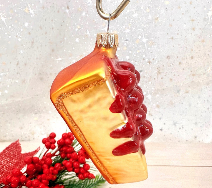 Cherry Cheesecake Figurine Ornaments, 1/Box, 6/Case, 6 Pieces