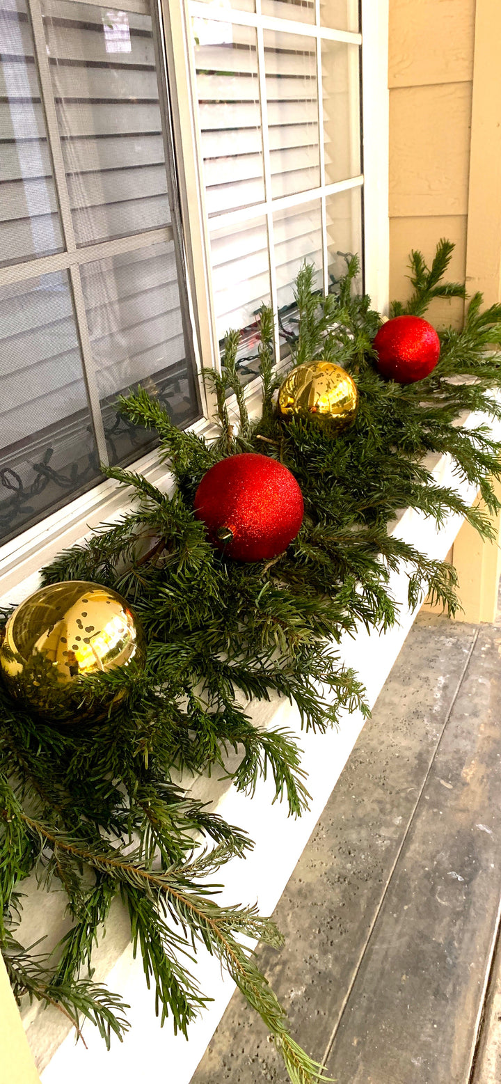 12" (300mm) Giant Commercial Shatterproof Ball Ornament, Sonic Red, Case, 2 Pieces