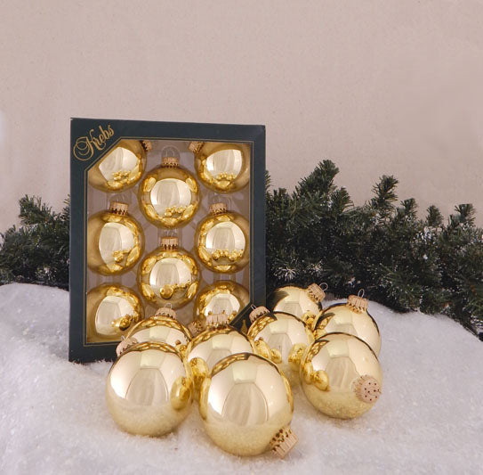 2 5/8" (67mm) Aztec Gold/ Christmas Red/ Emerald Green Assortment , 4 Boxes x 3 Colors. 12 Boxes per Case, 96Pieces