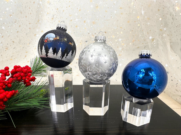 2 5/8" (67mm) Ball Ornaments, Alpine Spirit Variety Set, 12/Box, 12/Case, 144 Pieces