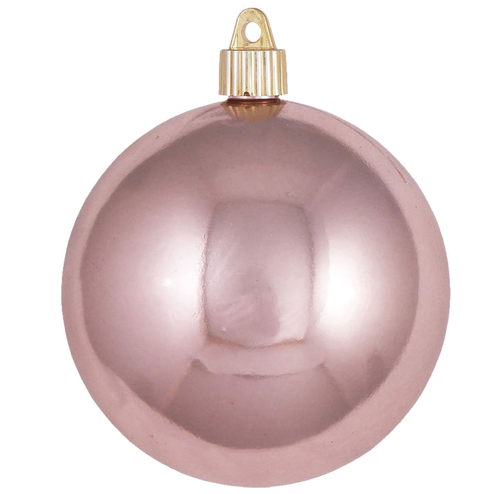 4" (100mm) Commercial Shatterproof Ball Ornament, Shiny Angel Wings, 4 per Bag, 12 Bags per Case, 48 Pieces
