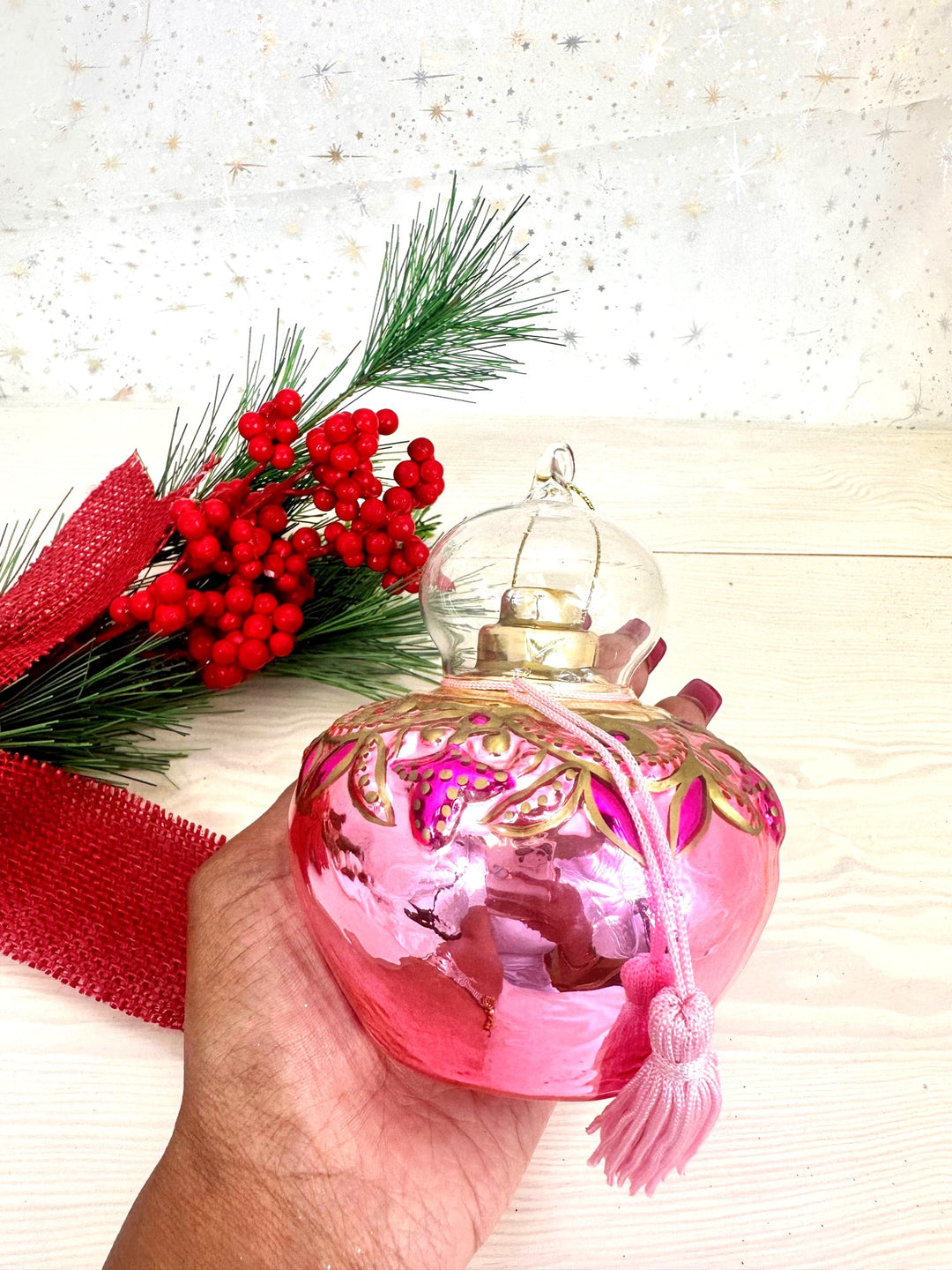 4 1/4" (108mm) Perfume Bottle Figurine Ornaments, 1/Box, 6/Case, 6 Pieces
