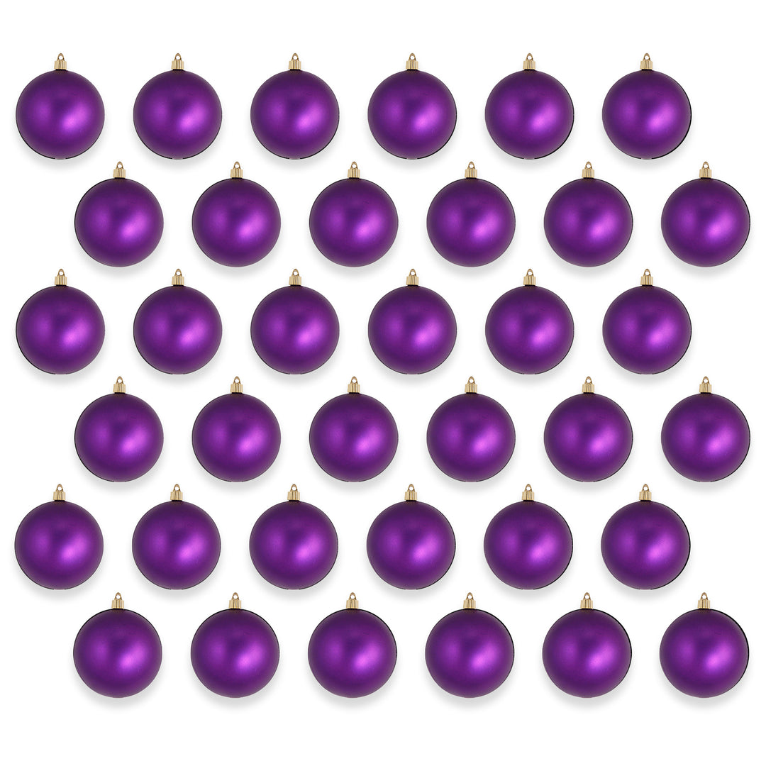 4 3/4" (120mm) Jumbo Commercial Shatterproof Ball Ornament, Diva, Case, 36 Pieces