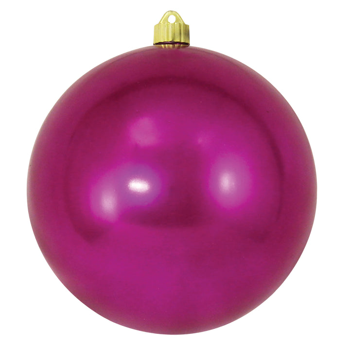 8" (200mm) Giant Commercial Shatterproof Ball Ornament, Tutti Frutti, Case, 6 Pieces