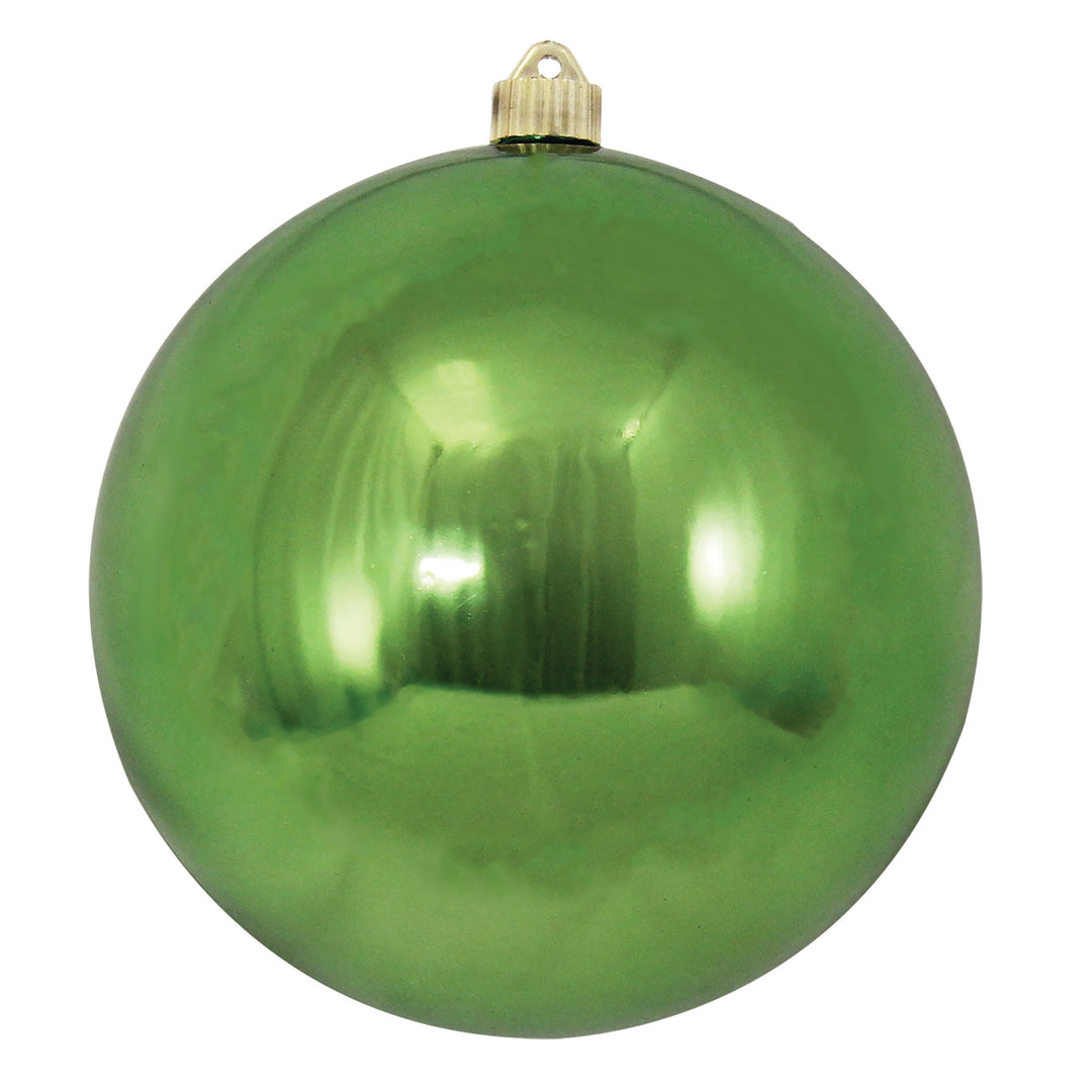8" (200mm) Giant Commercial Shatterproof Ball Ornament, Limeade, Case, 6 Pieces