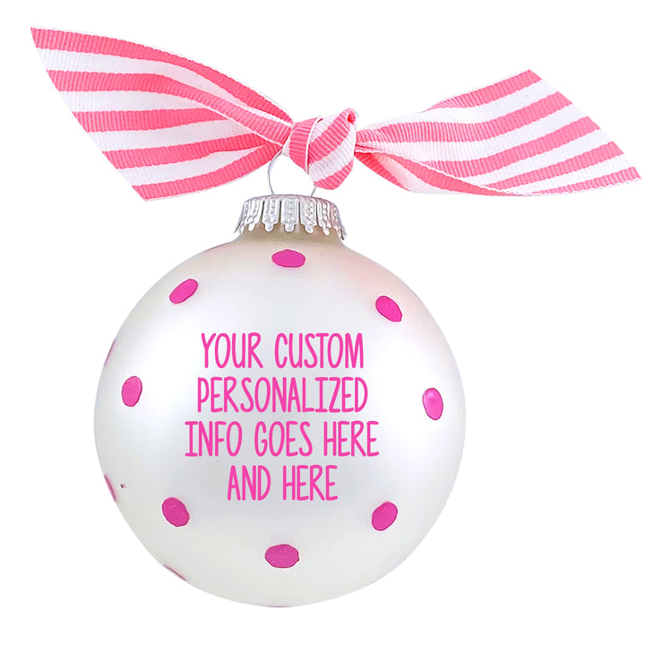 3 1/4" (80mm) Personalizable Hugs Specialty Gift Ornaments, Panda & I Love You, Silver Pearl, 1/Box, 12/Case, 12 Pieces