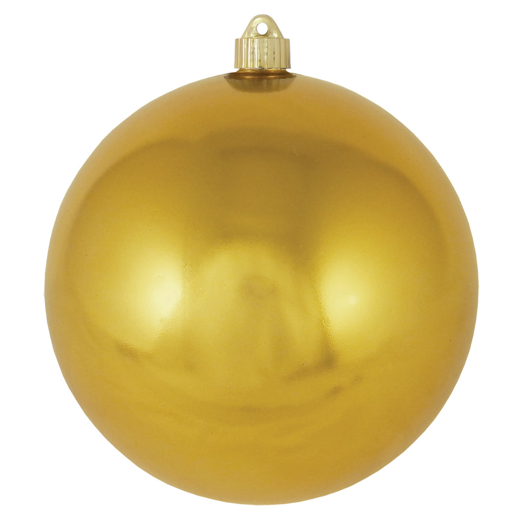 8" (200mm) Giant Commercial Shatterproof Ball Ornament, Solar Flare, Case, 6 Pieces