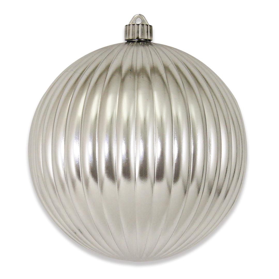 8" (200mm) Giant Commercial Shatterproof Ball Ornament, Looking Glass, Case, 6 Pieces