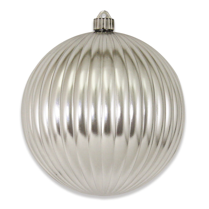 8" (200mm) Giant Commercial Shatterproof Ball Ornament, Looking Glass, Case, 6 Pieces