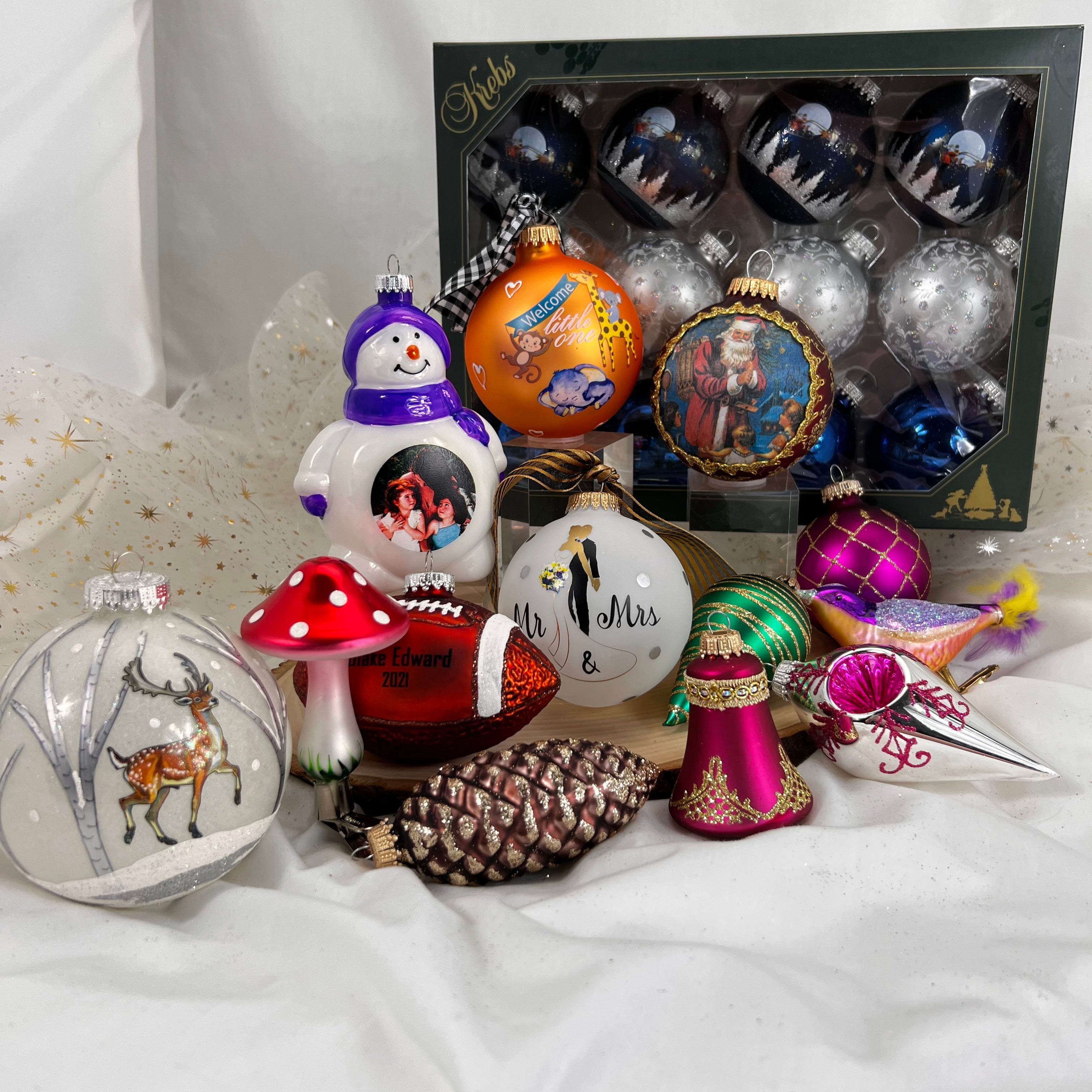 Wholesale deals glass ornaments