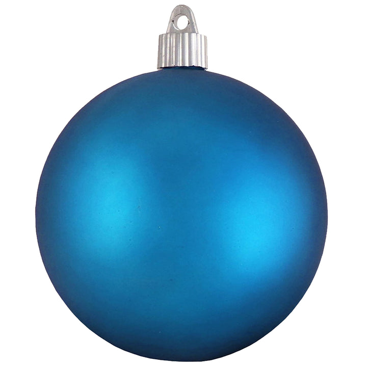 4" (100mm) Commercial Shatterproof Ball Ornament, Matte Aloha, 4 per Bag, 12 Bags per Case, 48 Pieces