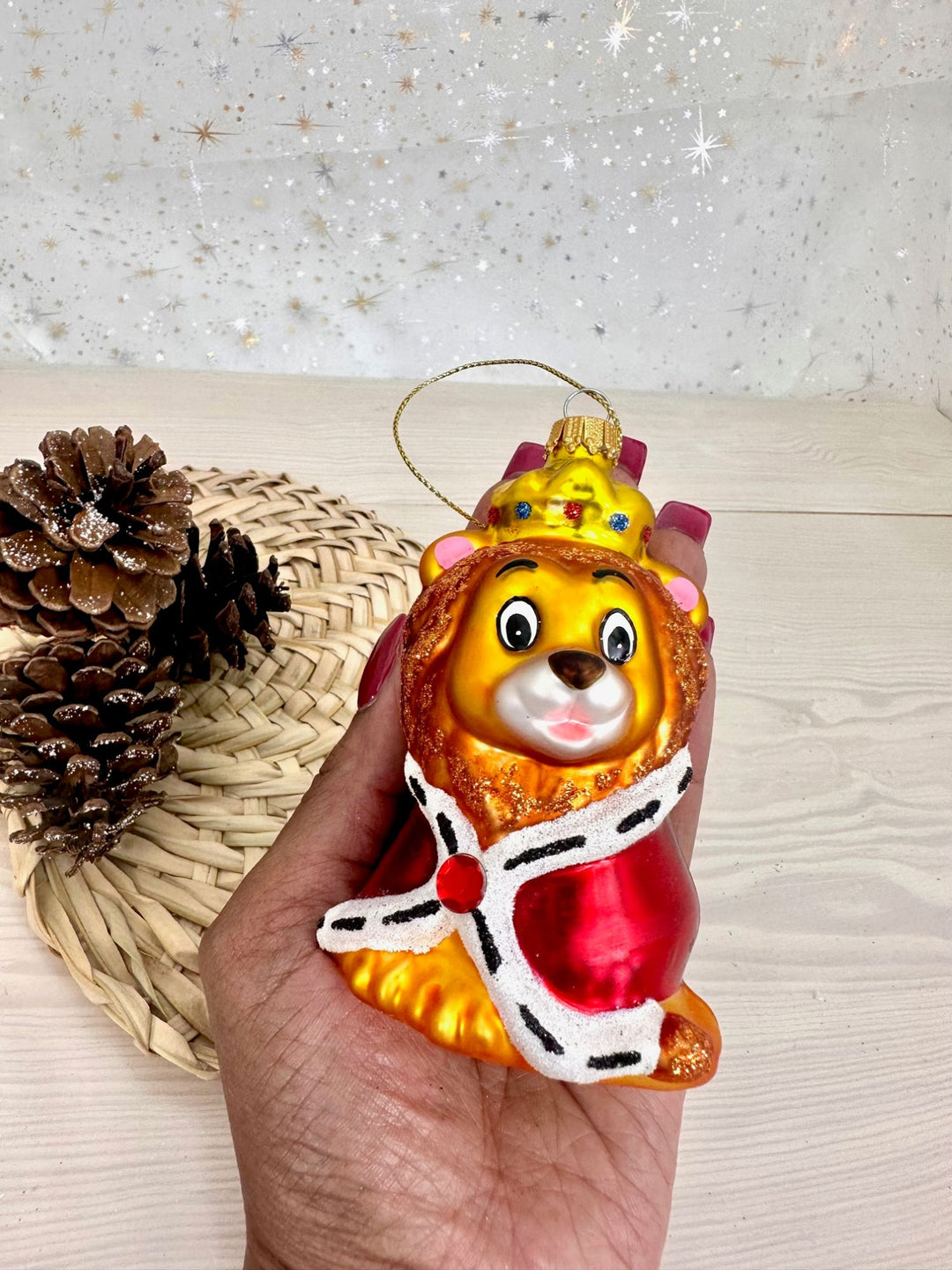4 1/4" (108mm) Lion King Figurine Ornaments, 1/Box, 6/Case, 6 Pieces