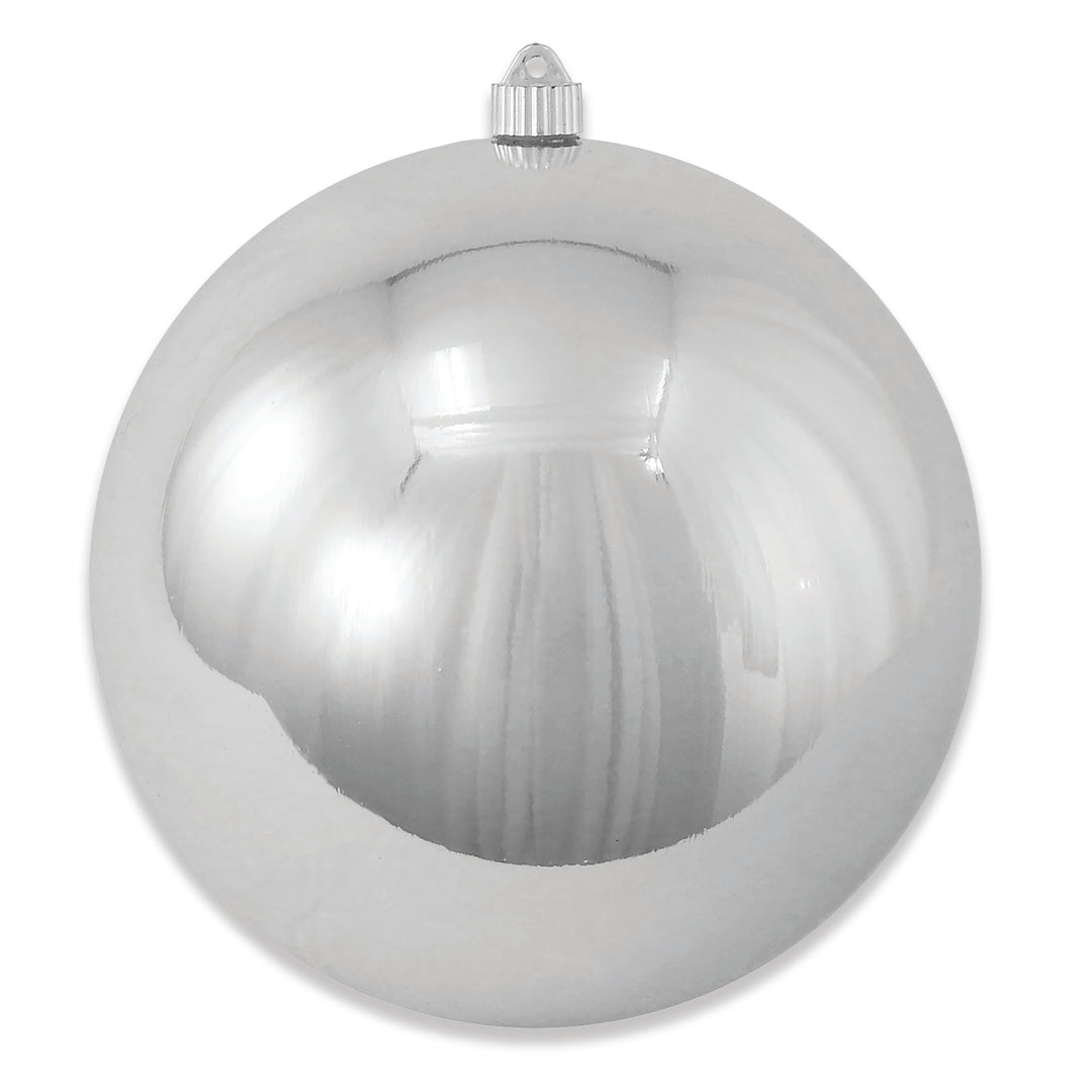 12" (300mm) Giant Commercial Shatterproof Ball Ornament, Looking Glass, Case, 2 Pieces