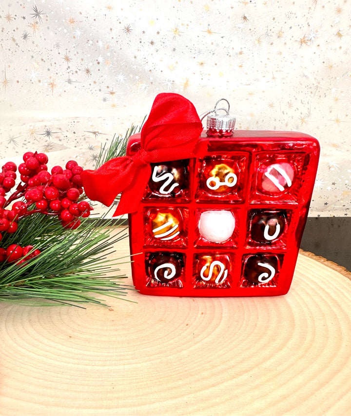 Box of Chocolates Figurine Ornaments, 1/Box, 6/Case, 6 Pieces