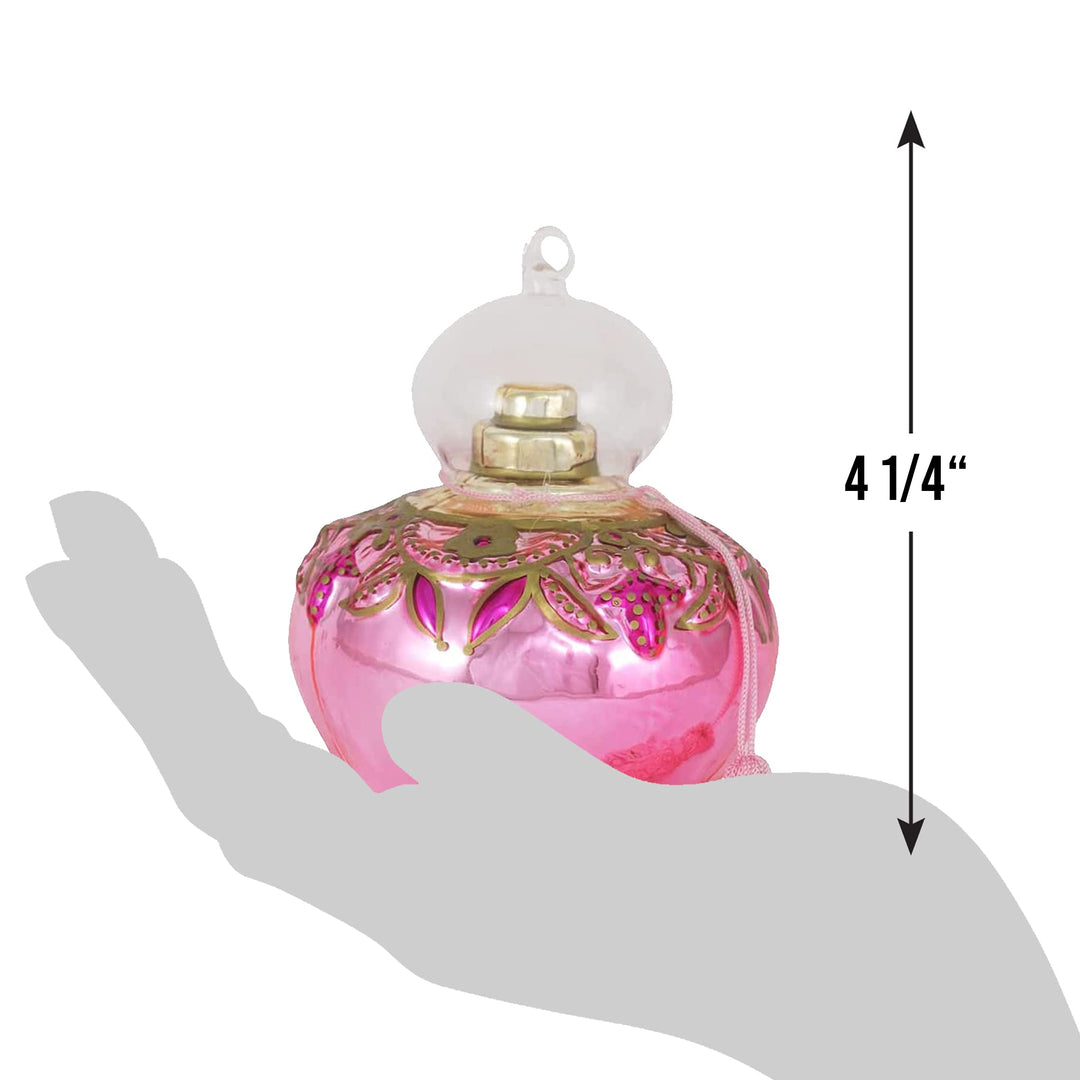 4 1/4" (108mm) Perfume Bottle Figurine Ornaments, 1/Box, 6/Case, 6 Pieces