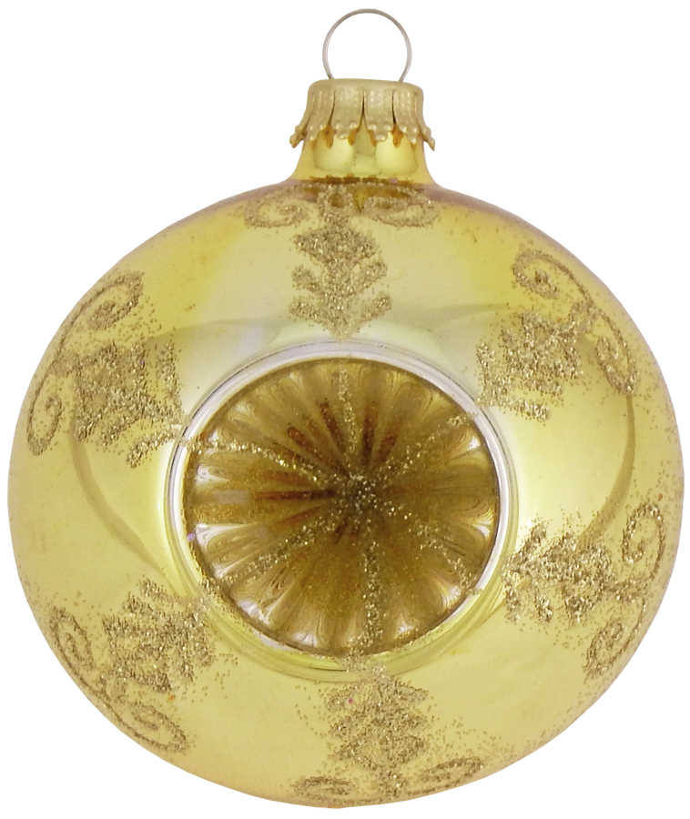 Assorted Sizes Glass Finials, Aztec Gold, 12/Box, 4/Case, 48 Pieces