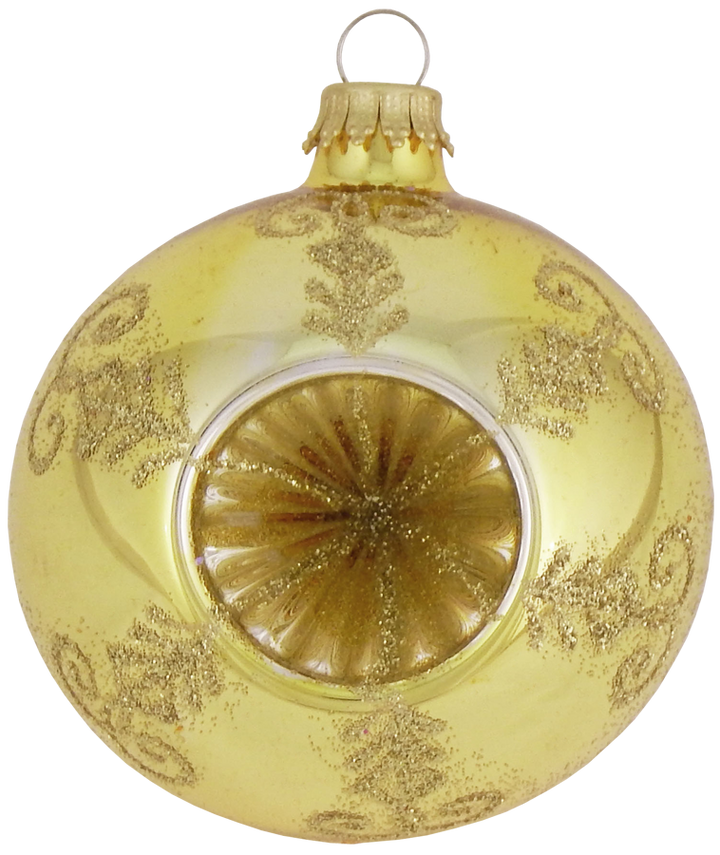Assorted Sizes Glass Finials, Aztec Gold, 12/Box, 4/Case, 48 Pieces