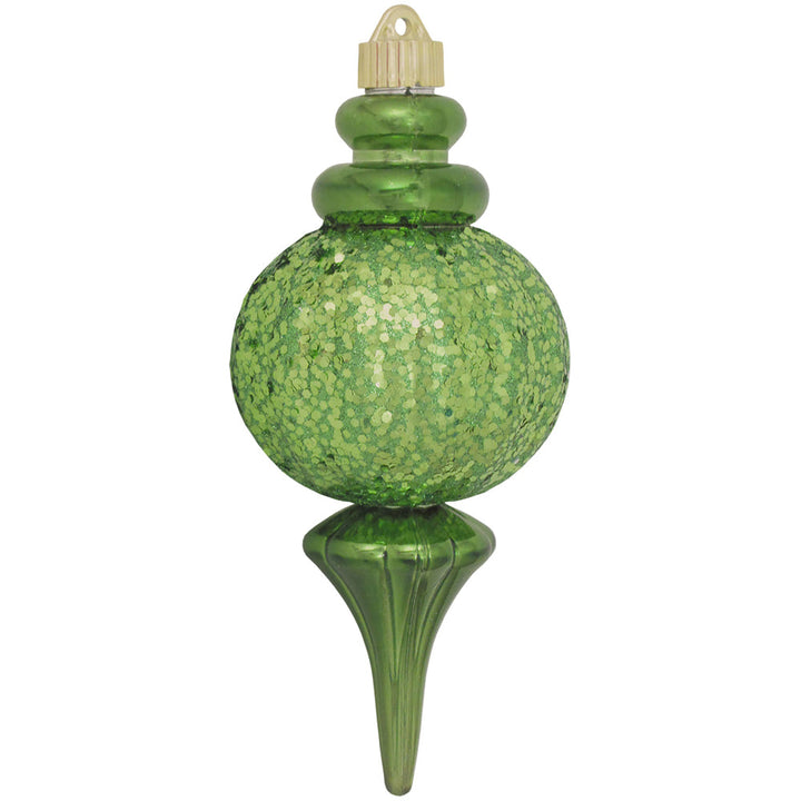 8 2/3" (220mm) Large Commercial Shatterproof Finials, Limeade , Case, 12 Pieces