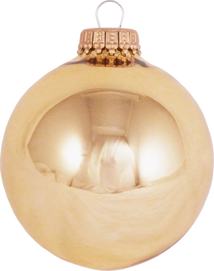 2 5/8" (67mm) Ball Ornaments, Precious Metals Solid Color Variety Set, 12/Box, 12/Case, 144 Pieces