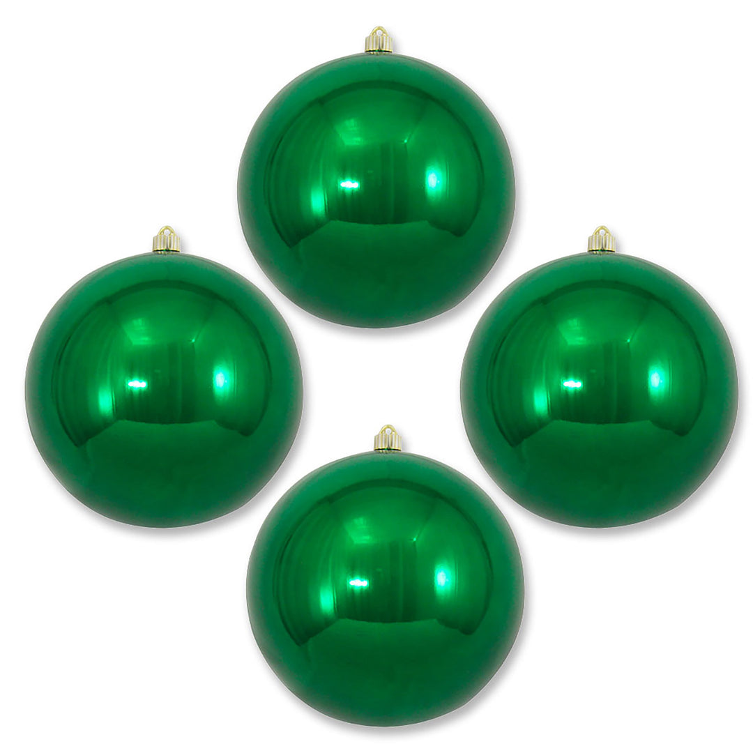 10" (250mm) Giant Commercial Shatterproof Ball Ornament, Blarney, Case, 4 Pieces