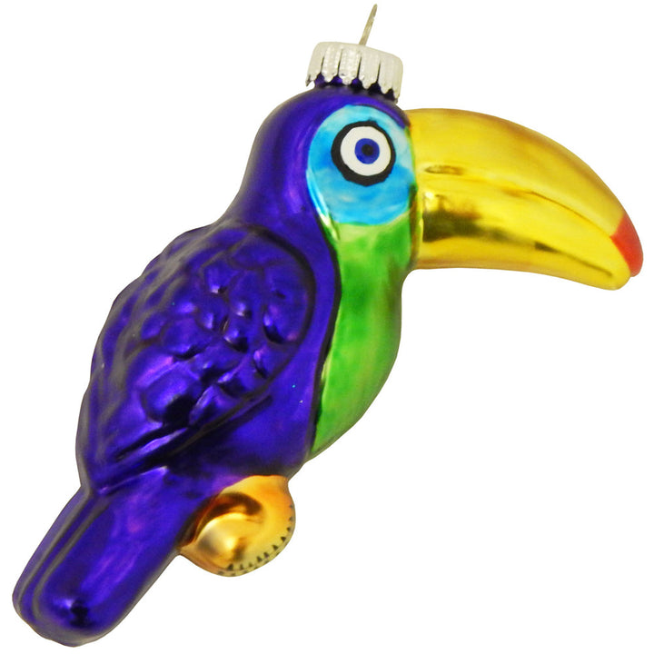Colorful Toucan Figurine Ornaments, 1/Box, 6/Case, 6 Pieces