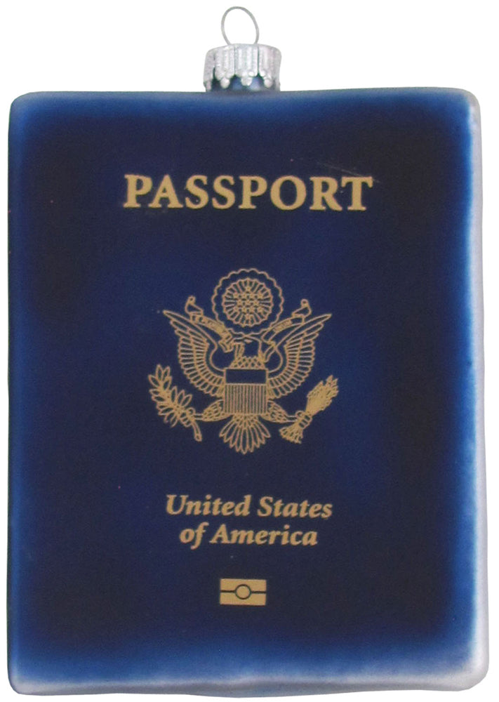 3 3/4" (95mm) Passport Figurine Ornaments, 1/Box, 6/Case, 6 Pieces