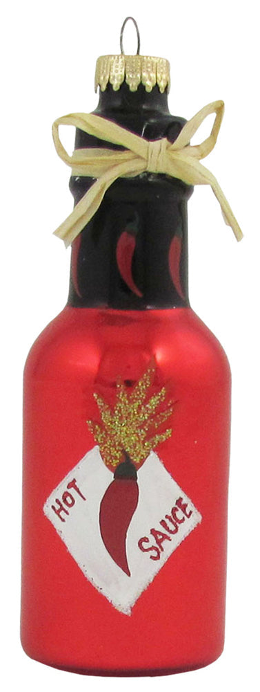 5" (127mm) Hot Sauce Bottle Figurine Ornaments, 1/Box, 6/Case, 6 Pieces