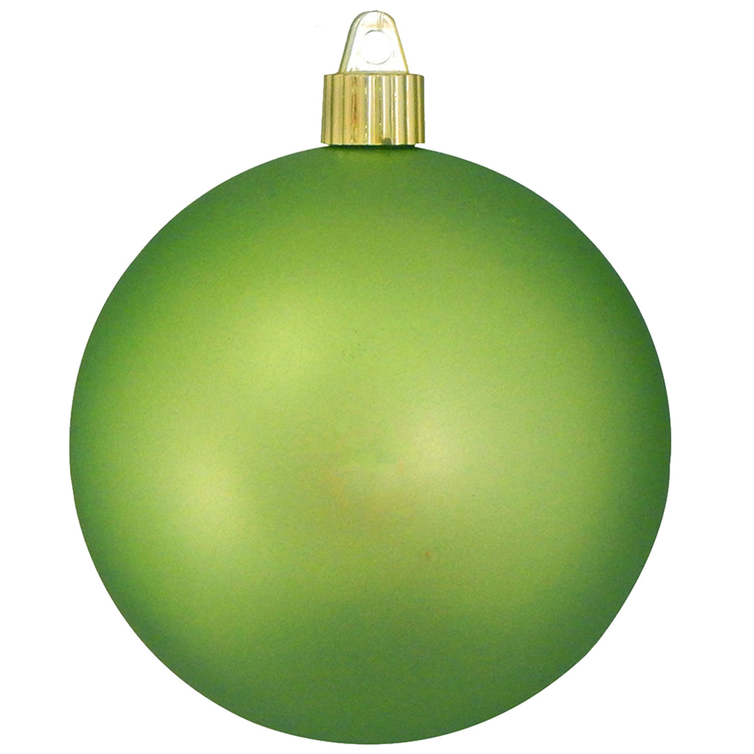 4" (100mm) Commercial Shatterproof Ball Ornament, Matte Krypton, 4 per Bag, 12 Bags per Case, 48 Pieces