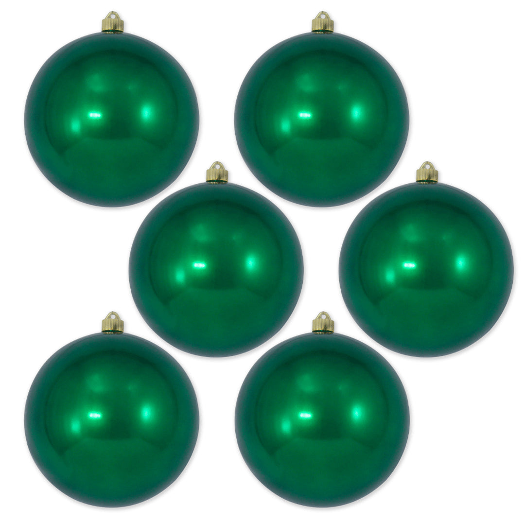 8" (200mm) Giant Commercial Shatterproof Ball Ornament, Blarney, Case, 6 Pieces