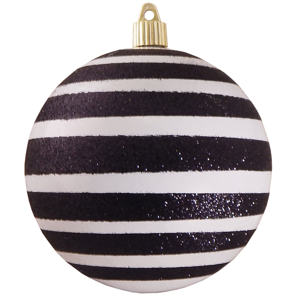 4 3/4" (120mm) Jumbo Commercial Shatterproof Ball Ornament, Milk White, Case, 24 Pieces - Christmas by Krebs Wholesale