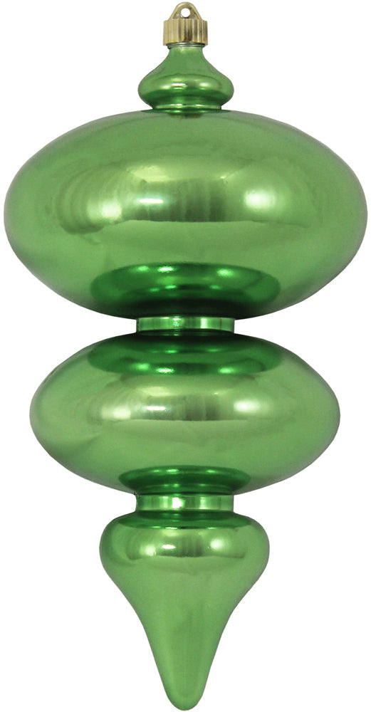 15" (380mm) Giant Commercial Shatterproof Finials, Limeade, Case, 4 Pieces