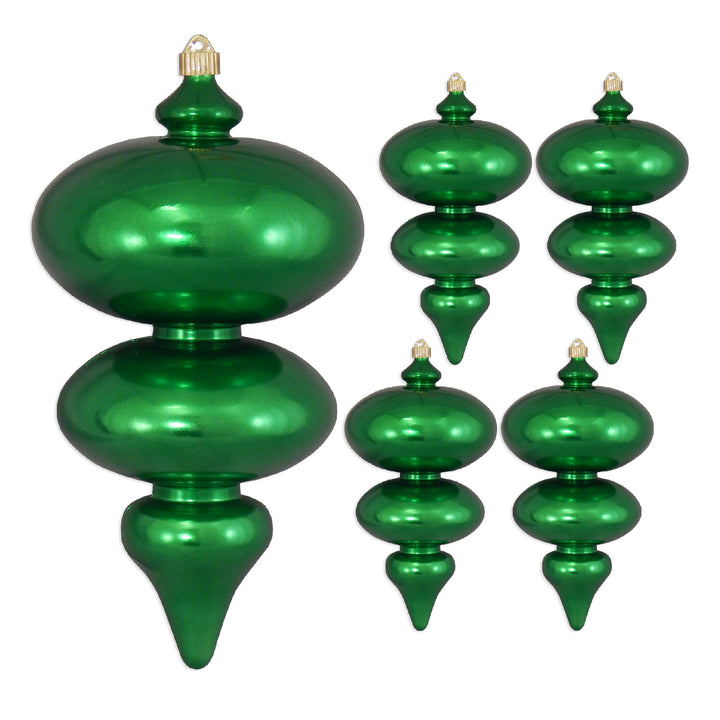 15" (380mm) Giant Commercial Shatterproof Finials, Blarney, Case, 4 Pieces